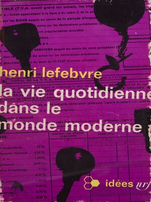 cover image of La vie quotidienne dans le monde moderne